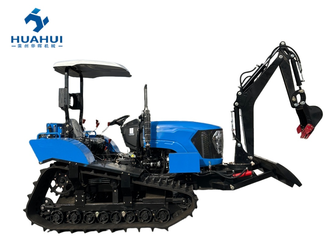 100-horsepower crawler tractor